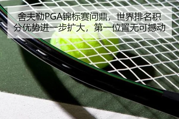舍夫勒PGA锦标赛问鼎，世界排名积分优势进一步扩大，第一位置无可撼动